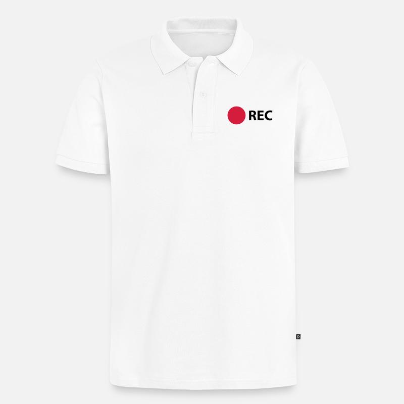 RECORD - Polo bio Premium Homme - blanc