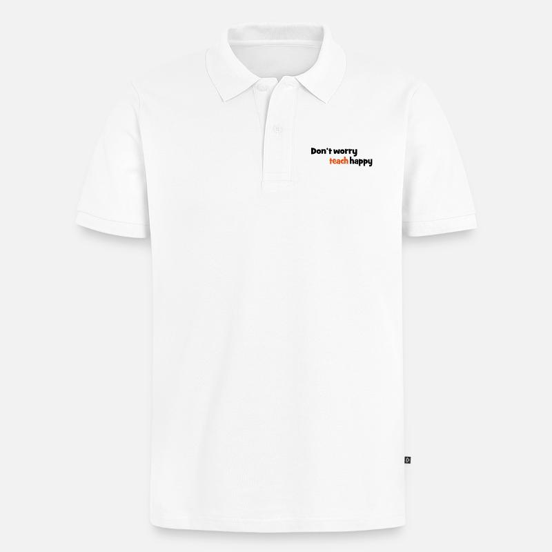 professeur - Polo bio Premium Homme - blanc