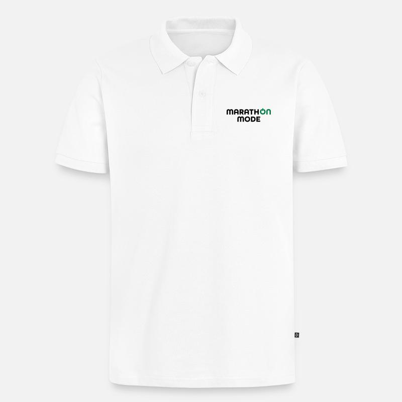 Marathon - Polo bio Premium Homme - blanc