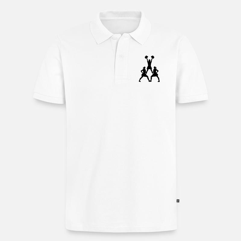 Cheerleader - Polo bio Premium Homme - blanc