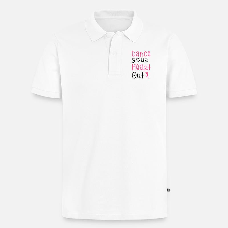 Dance - Polo bio Premium Homme - blanc