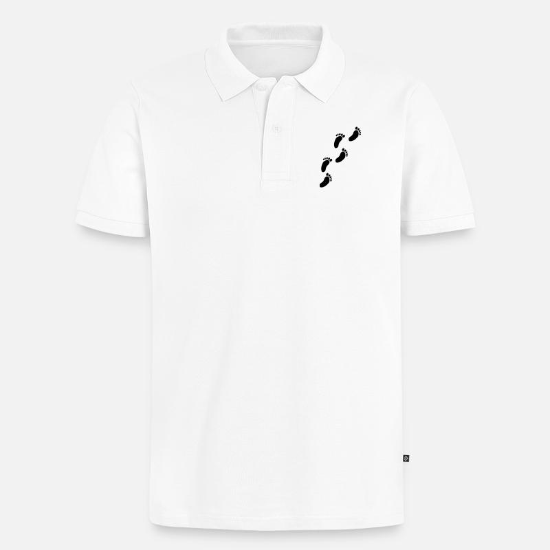 Empreintes - Polo bio Premium Homme - blanc