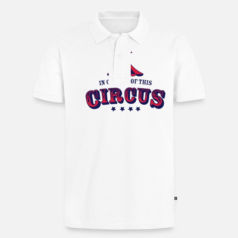Patron de ce cirque - Polo bio Premium Homme - blanc
