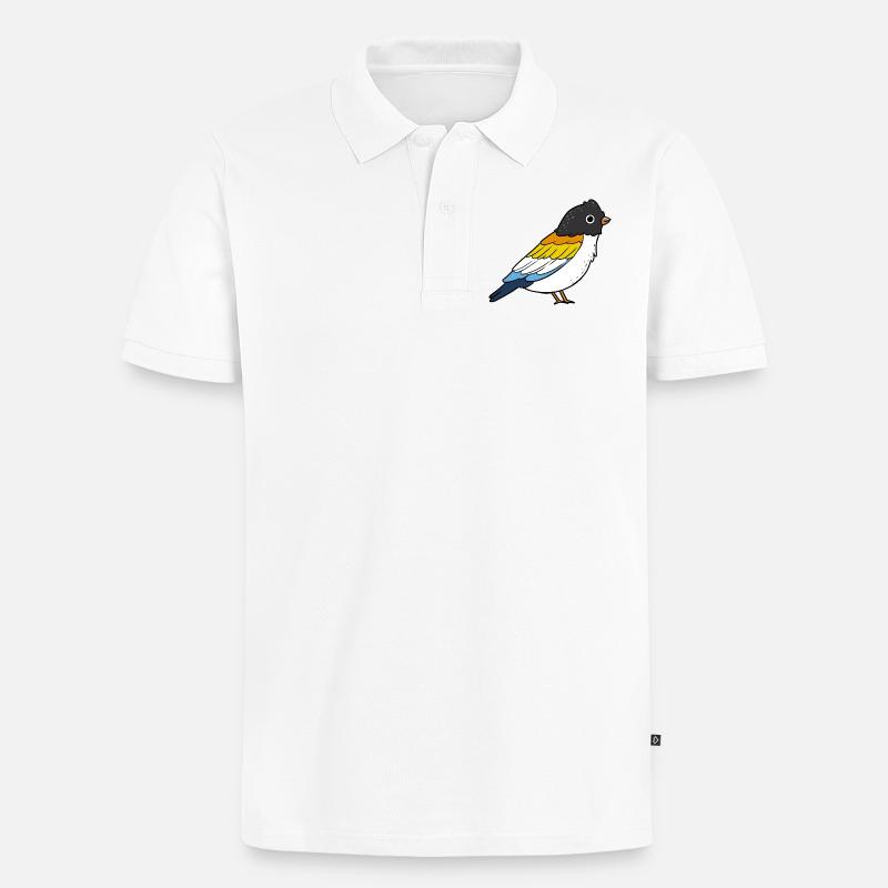 Fierté de Vogel Aroace - Polo bio Premium Homme - blanc