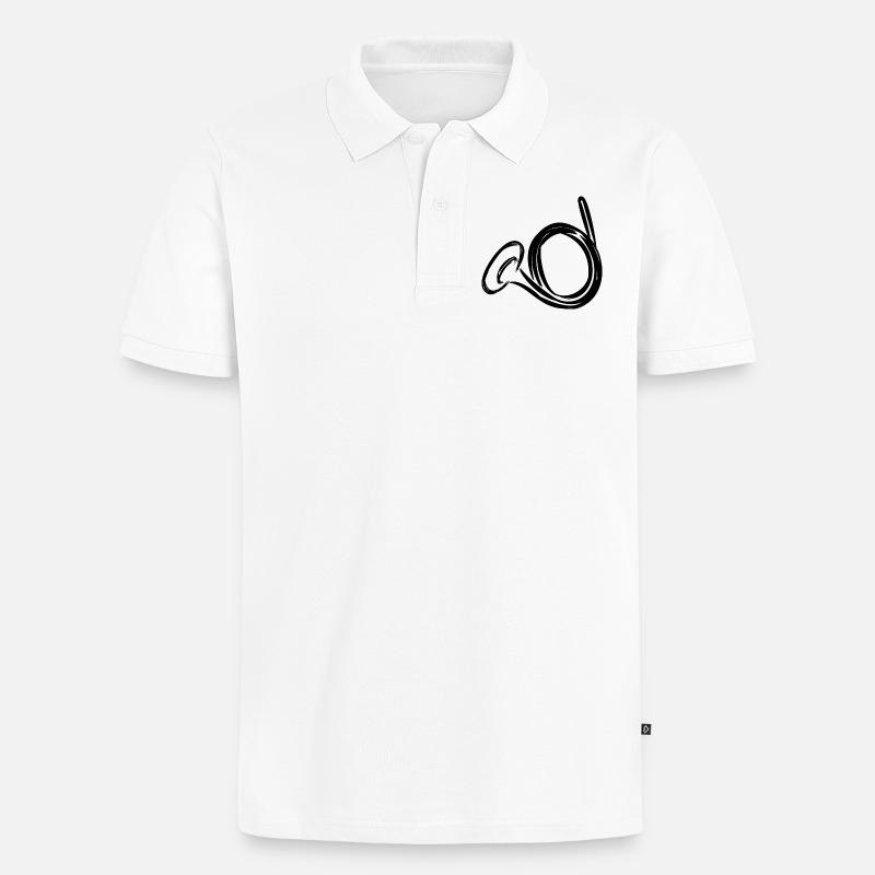 Clairon - Polo bio Premium Homme - blanc