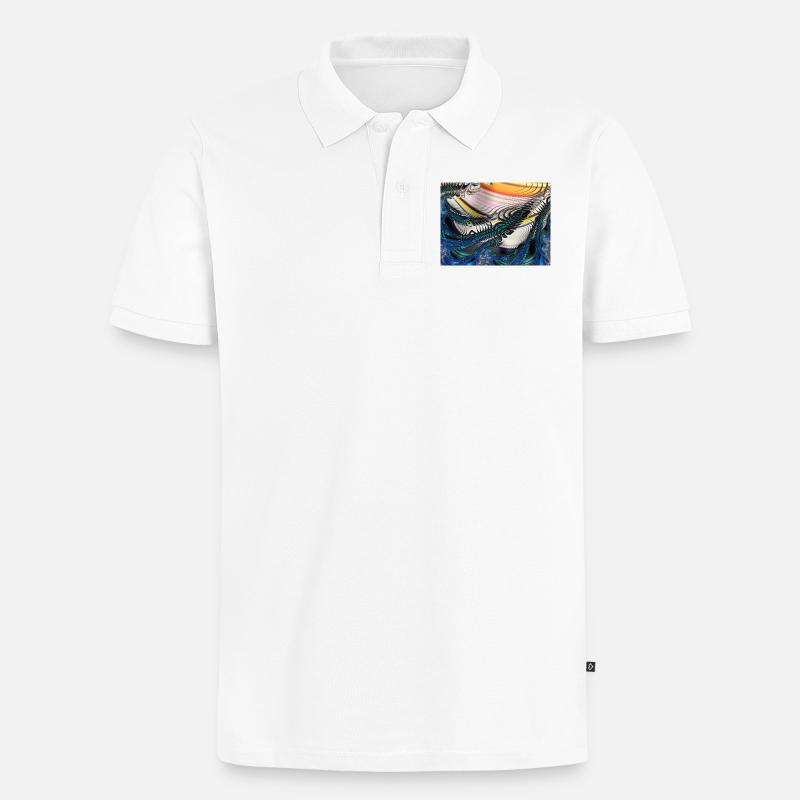 image - Polo bio Premium Homme - blanc