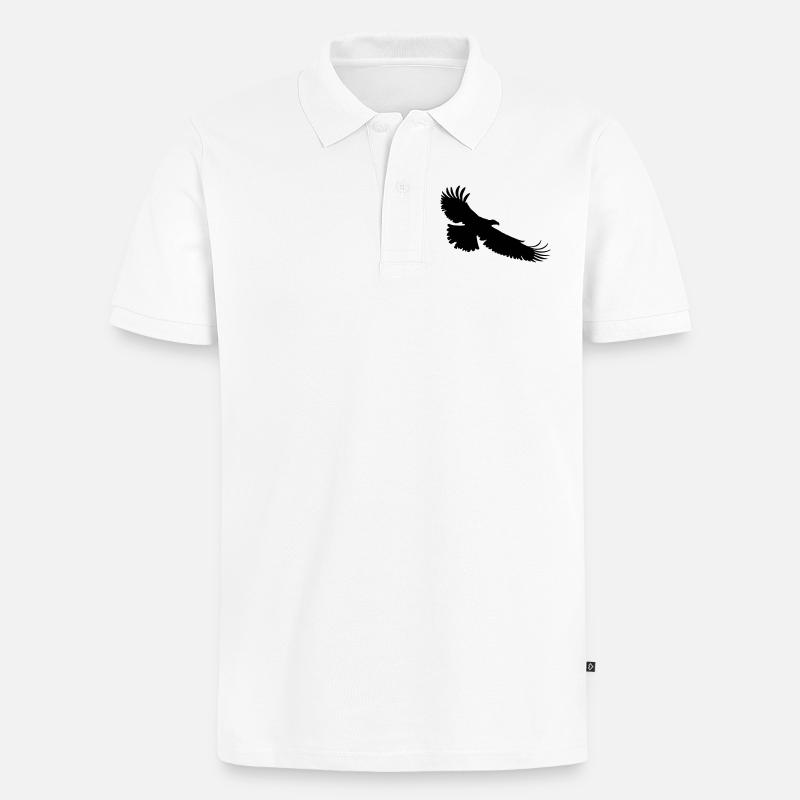 aigle - Polo bio Premium Homme - blanc