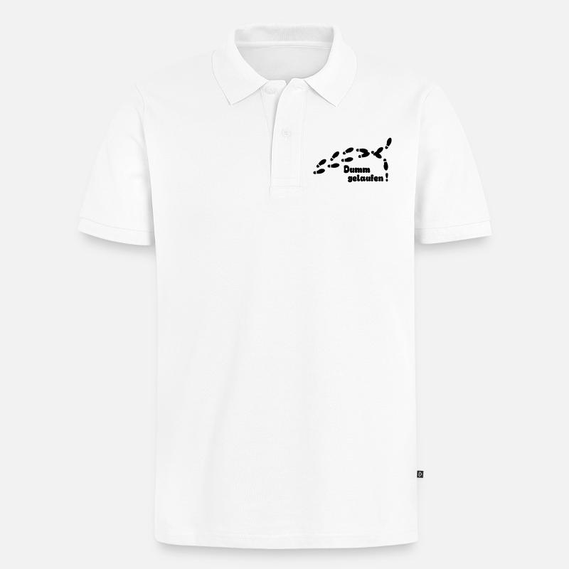 Stupide - Polo bio Premium Homme - blanc