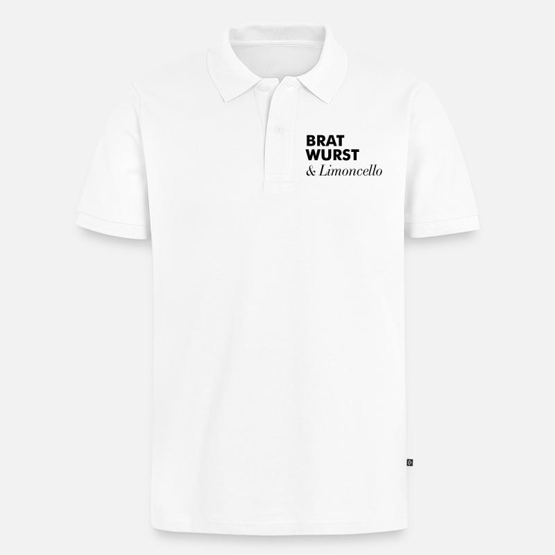 Excursion Bratwurst Limoncello Été - Polo bio Premium Homme - blanc