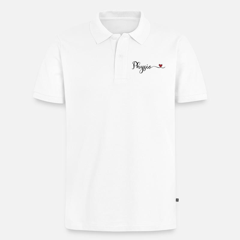 Physio - Polo bio Premium Homme - blanc