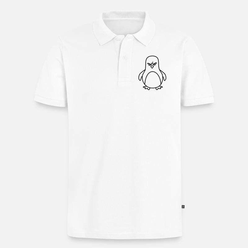 pingouin - Polo bio Premium Homme - blanc