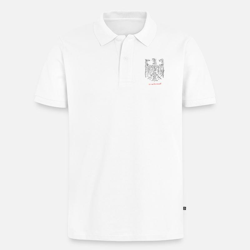 Article One Eagles - Polo bio Premium Homme - blanc