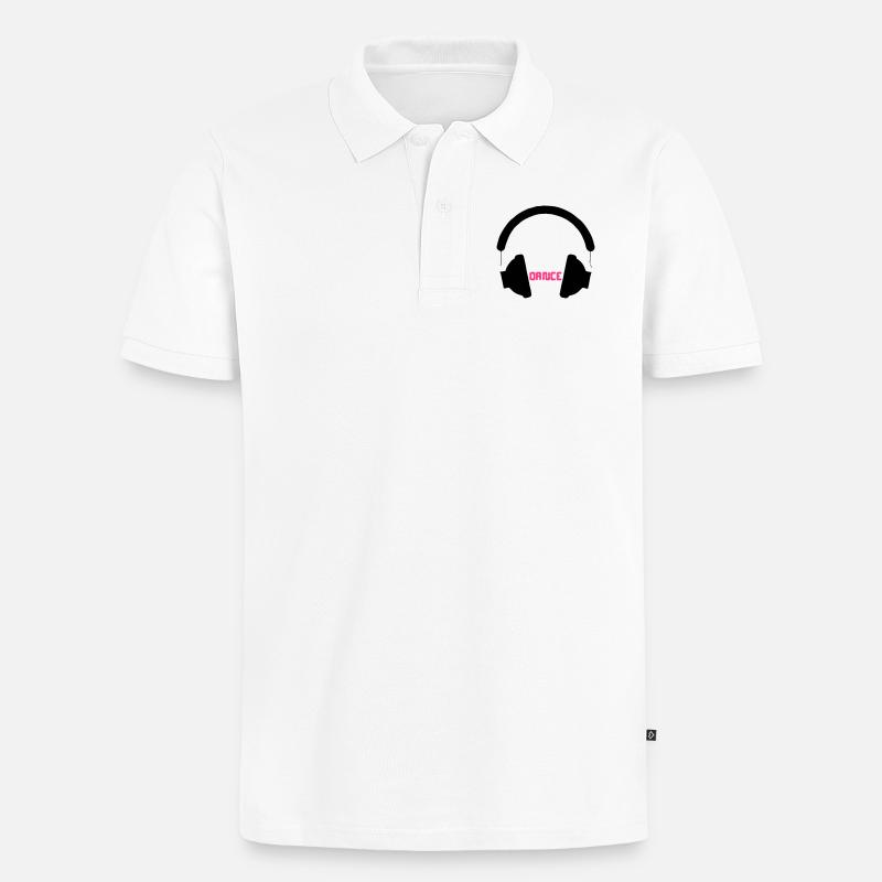 Dance - Polo bio Premium Homme - blanc