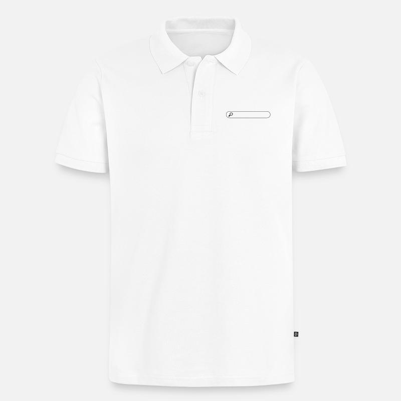 Boîte de recherche - Polo bio Premium Homme - blanc