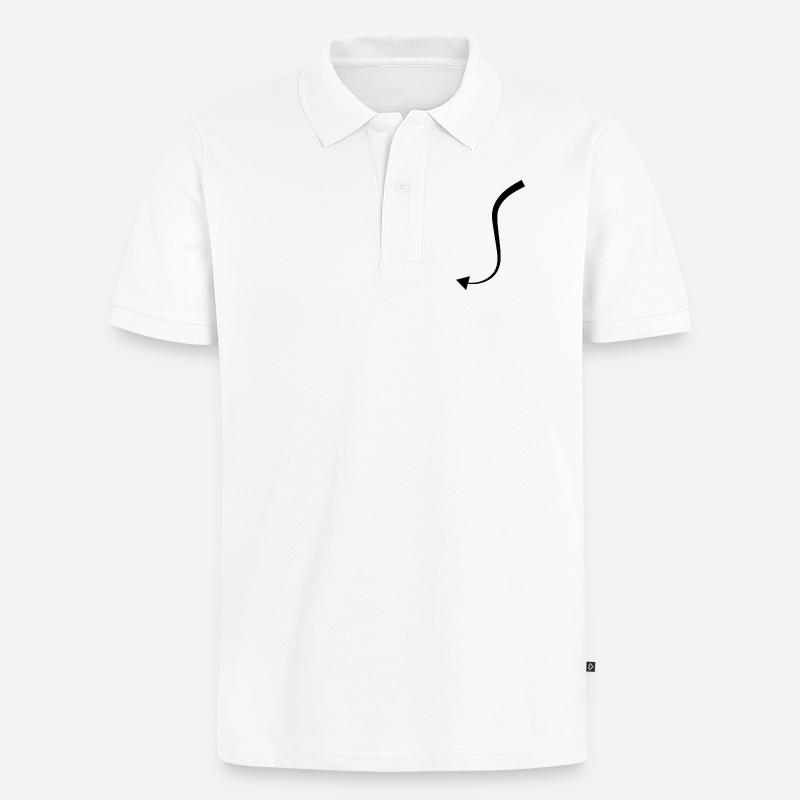 Queue du Diable - Polo bio Premium Homme - blanc