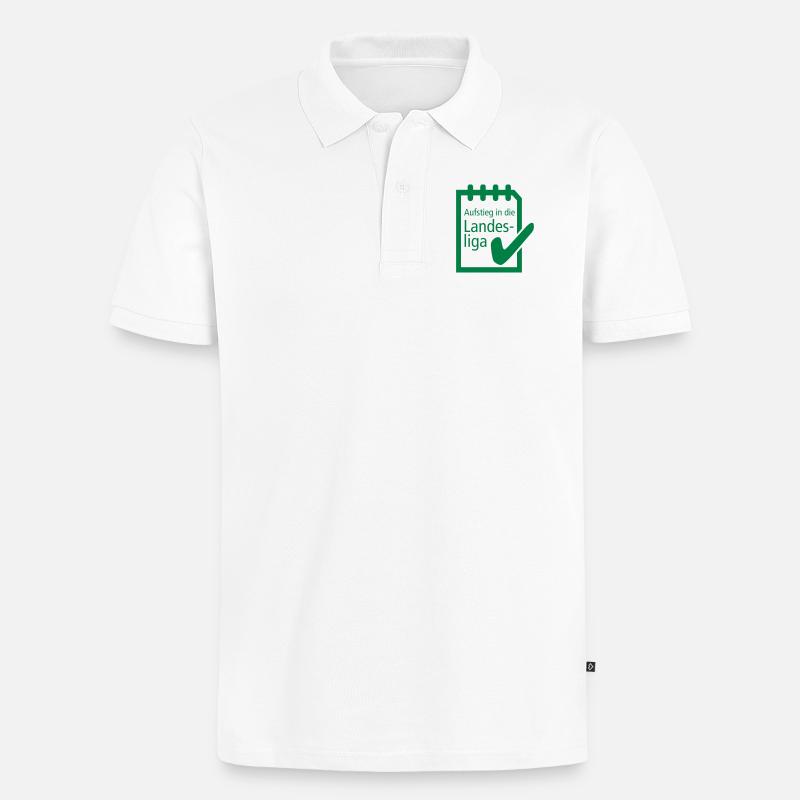 Augmenter division - Polo bio Premium Homme - blanc