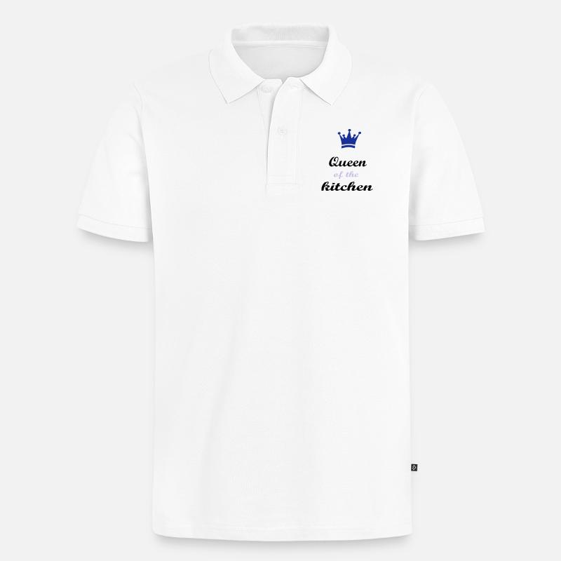 Cuire - Polo bio Premium Homme - blanc