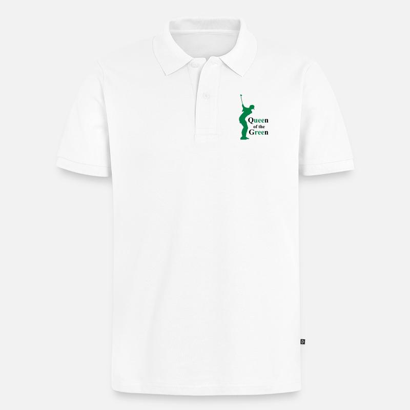 golf - Polo bio Premium Homme - blanc