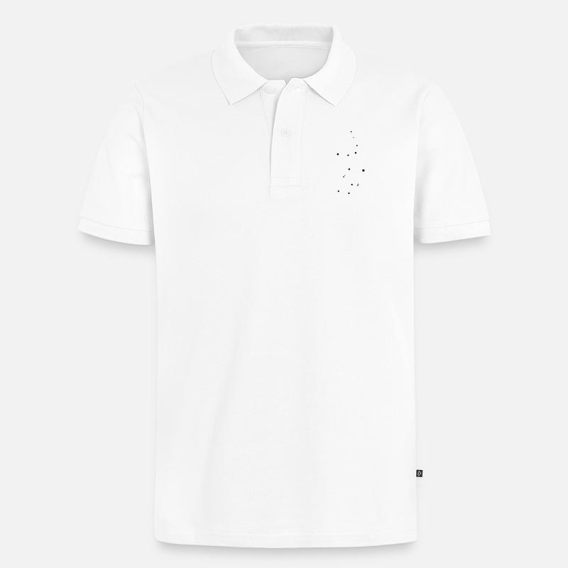Vierge - Polo bio Premium Homme - blanc