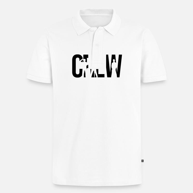 crew - Polo bio Premium Homme - blanc