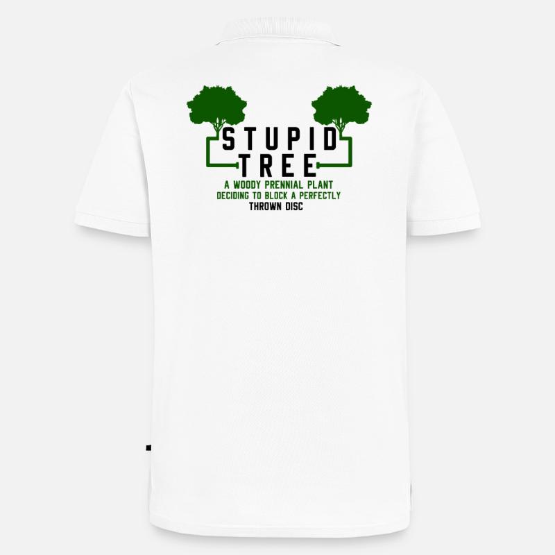 Disc golf - Polo bio Premium Homme - blanc