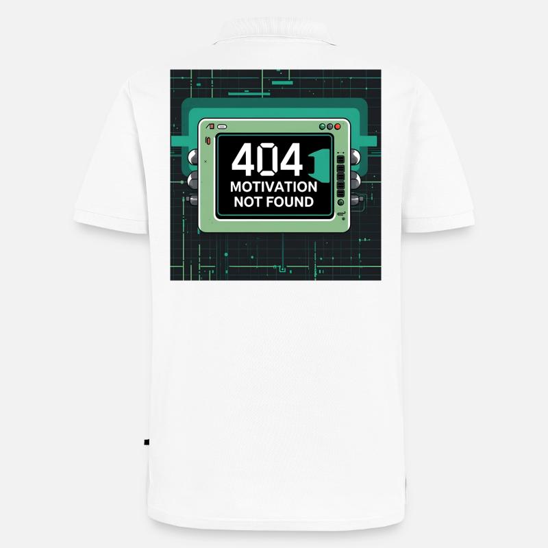 404 Not found - Männer Premium Bio Polo Shirt - Weiß