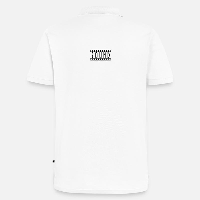 Ton - Männer Premium Bio Polo Shirt - Weiß