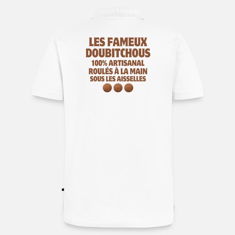 Noël joyeux Noël joyeuses fêtes - Polo bio Premium Homme - blanc