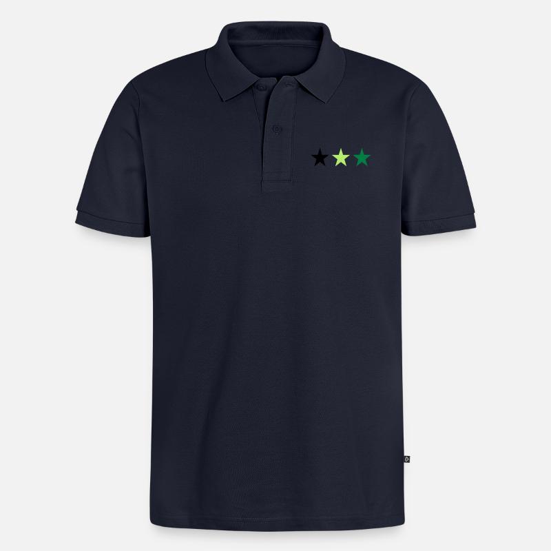 Jamaïque - Polo bio Premium Homme - bleu marine
