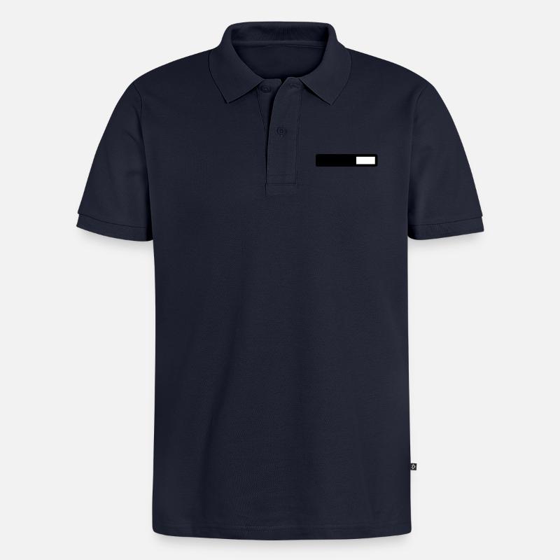 loading - Polo bio Premium Homme - bleu marine