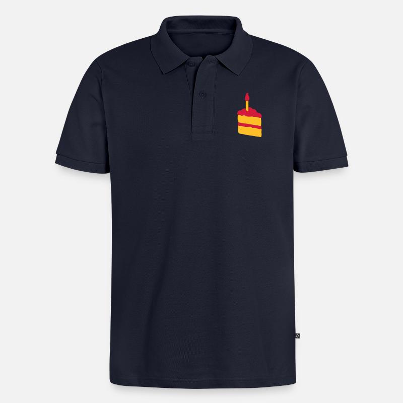 kaka - Männer Premium Bio Polo Shirt - Navy