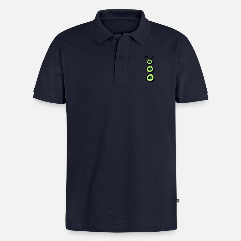 tentakel_p - Polo bio Premium Homme - bleu marine