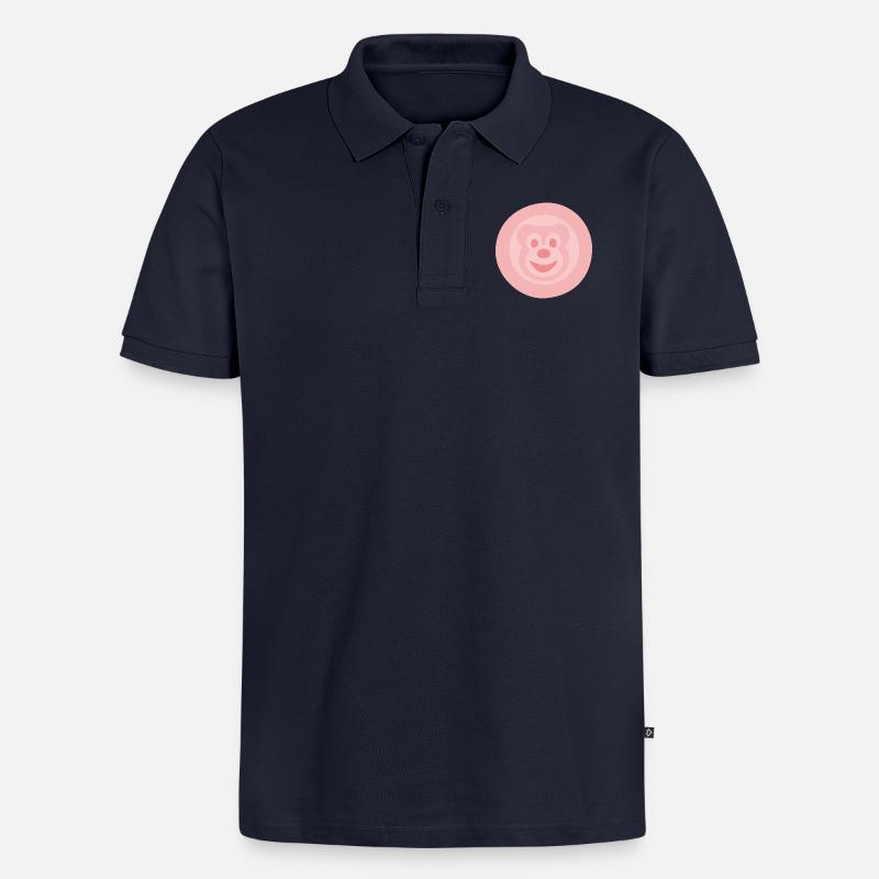 Bärchenwurst - Polo bio Premium Homme - bleu marine