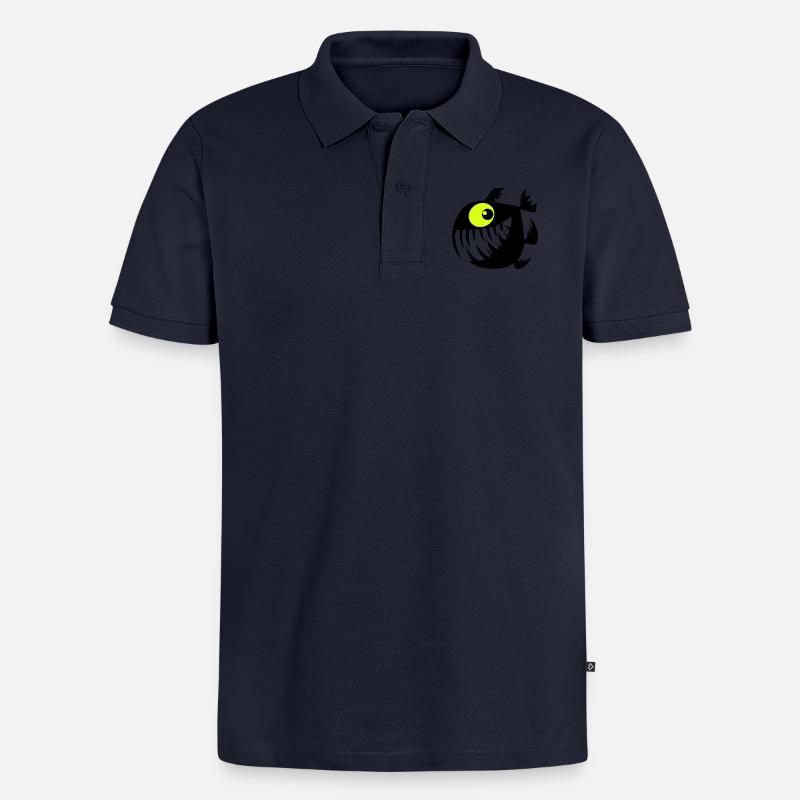Joyeux Perry - Polo bio Premium Homme - bleu marine