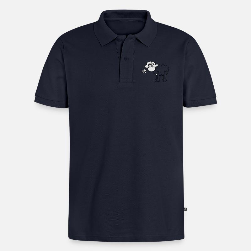 Sommerfeeling - Männer Premium Bio Polo Shirt - Navy