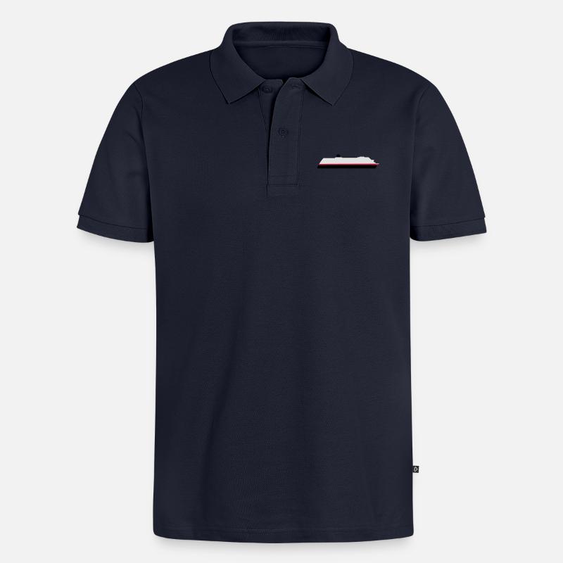 Postschiff HUrtigruten - Männer Premium Bio Polo Shirt - Navy