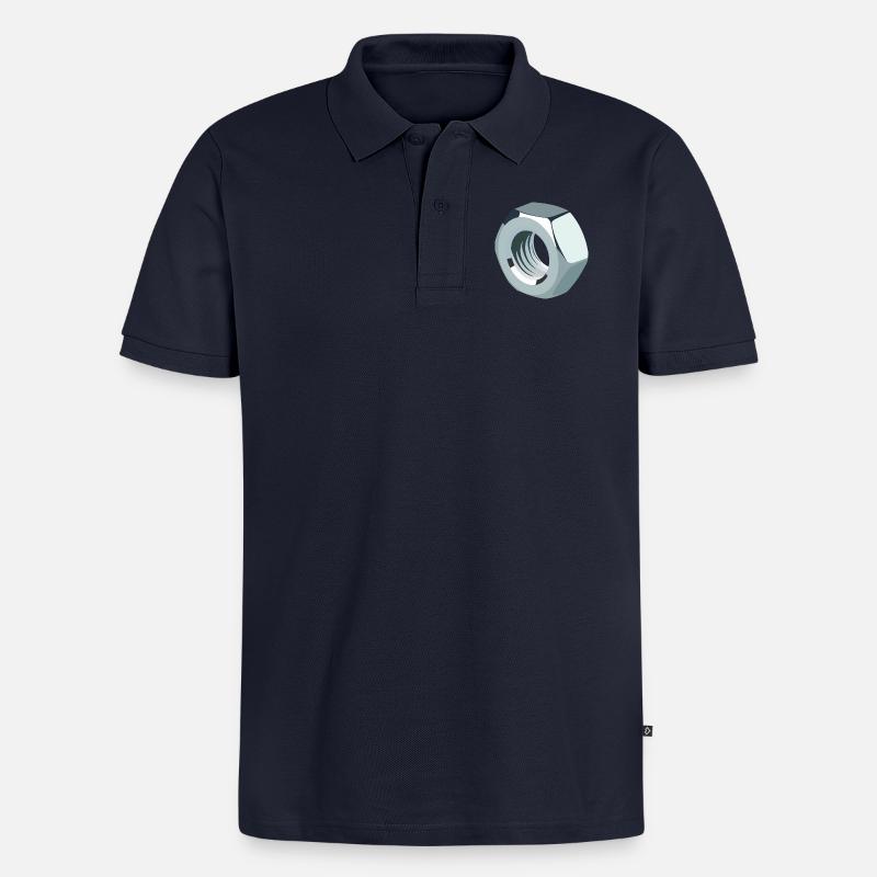 mère - Polo bio Premium Homme - bleu marine