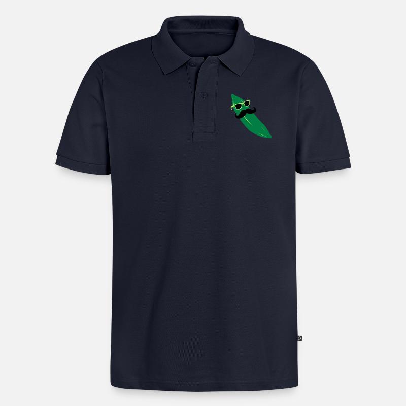 MoCumber - Männer Premium Bio Polo Shirt - Navy