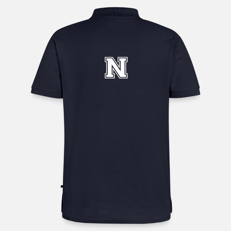 n - Männer Premium Bio Polo Shirt - Navy