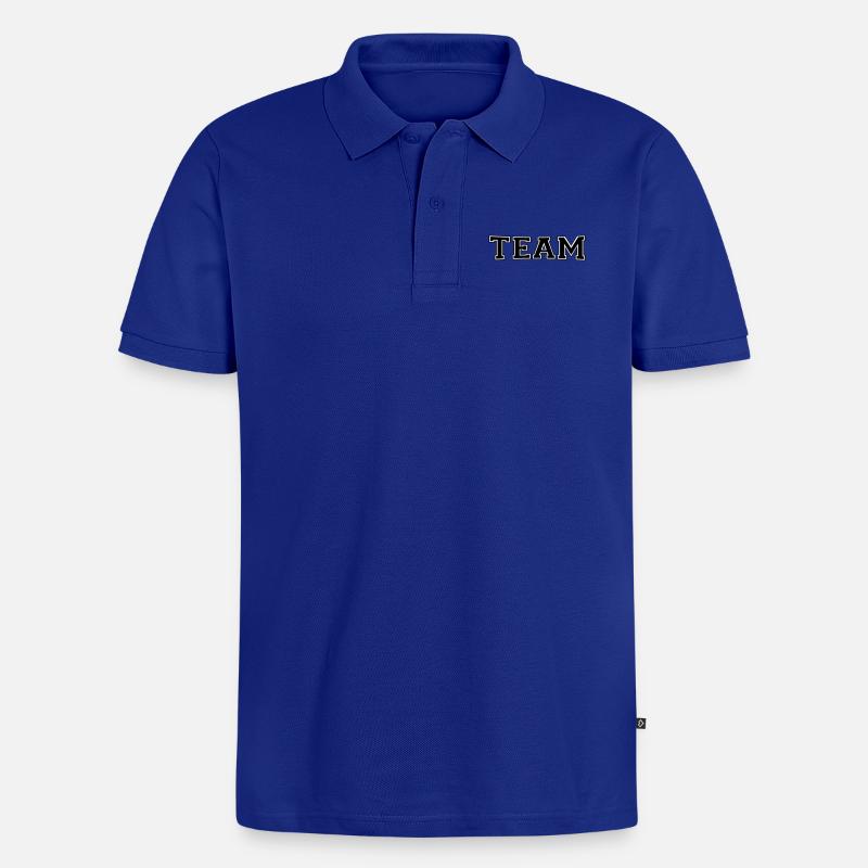 Équipe - Polo bio Premium Homme - bleu roi