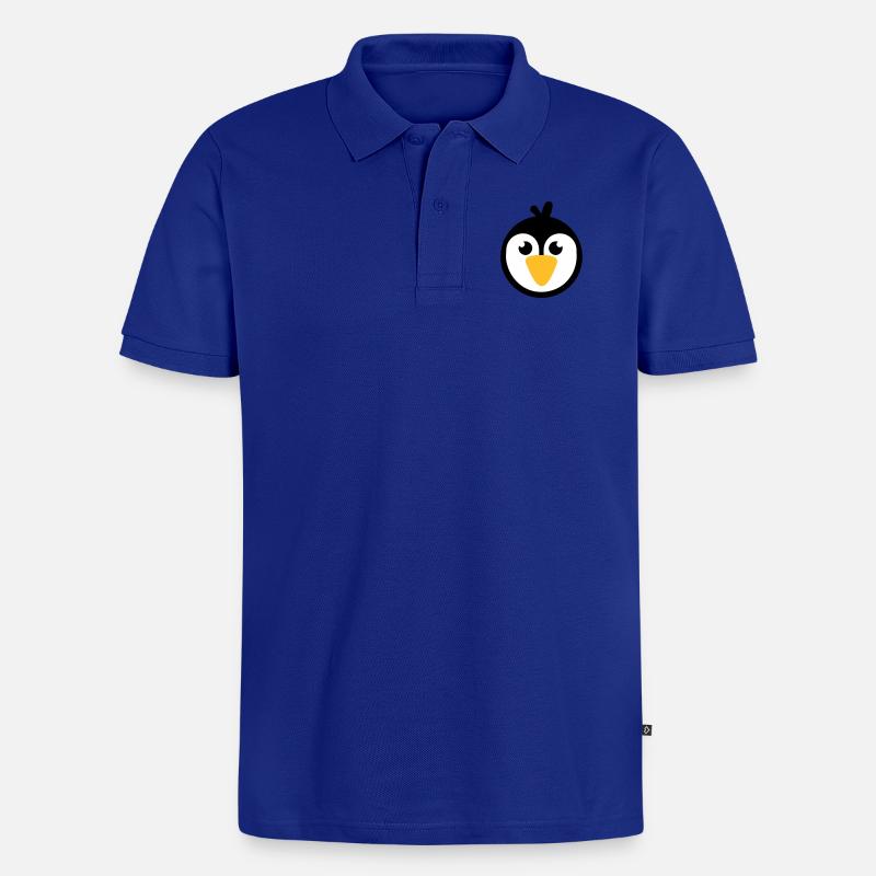 Manchot - Polo bio Premium Homme - bleu roi
