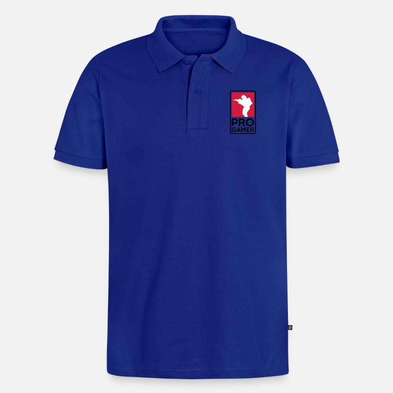 PROGAMER - Polo bio Premium Homme - bleu roi