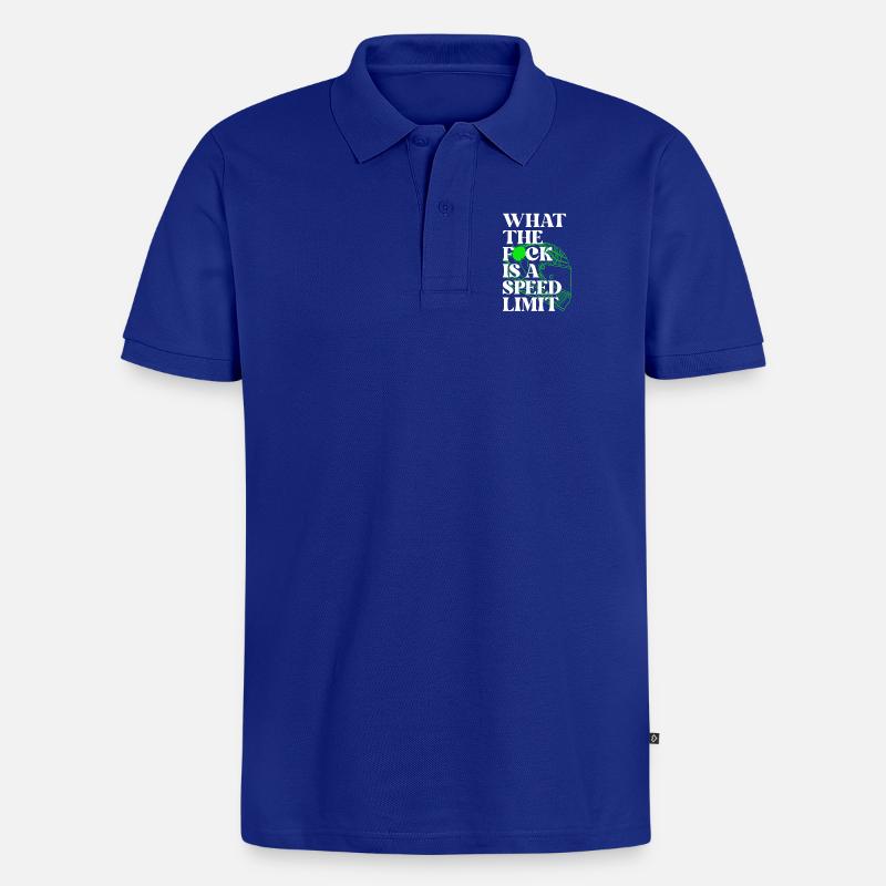 Auto - Männer Premium Bio Polo Shirt - Royalblau