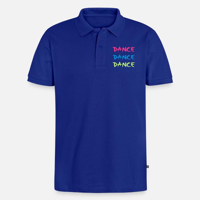 Dance - Polo bio Premium Homme - bleu roi