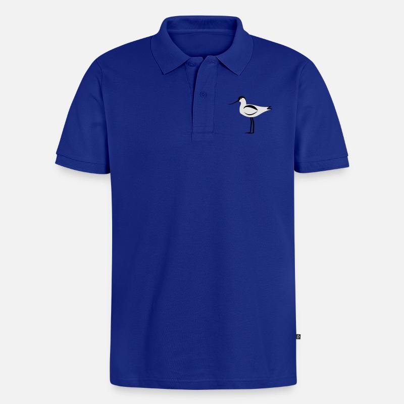Avocette - Polo bio Premium Homme - bleu roi