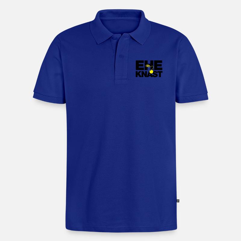 Ehe Knast - Männer Premium Bio Polo Shirt - Royalblau