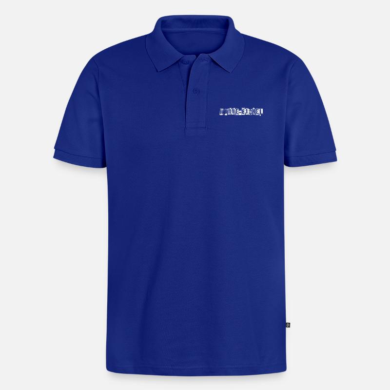 Wanne Eickel - Männer Premium Bio Polo Shirt - Royalblau