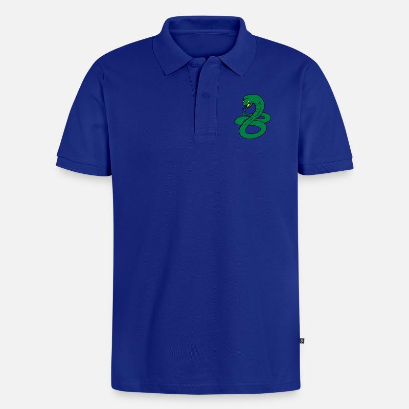 Cobra - Polo bio Premium Homme - bleu roi