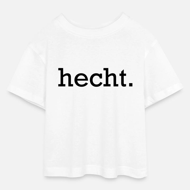 - C’est un peu. - T-shirt Crop Top en jersey Ado - blanc
