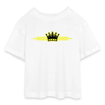 Linea Corona - Maglietta corta in jersey per teenager - bianco - Fronte - AI Model Teenager Male dark (155cm)